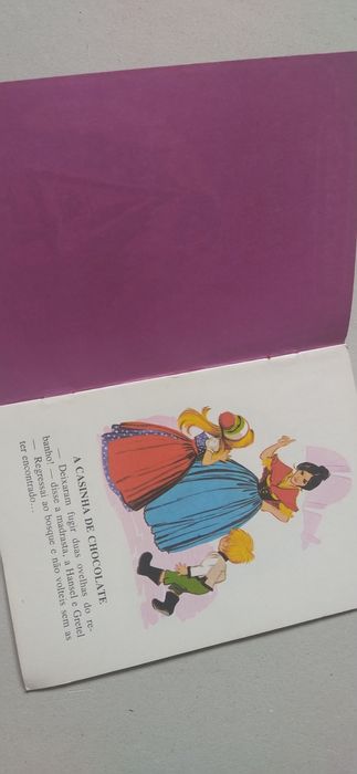 História antiga "A Casinha de chocolate"