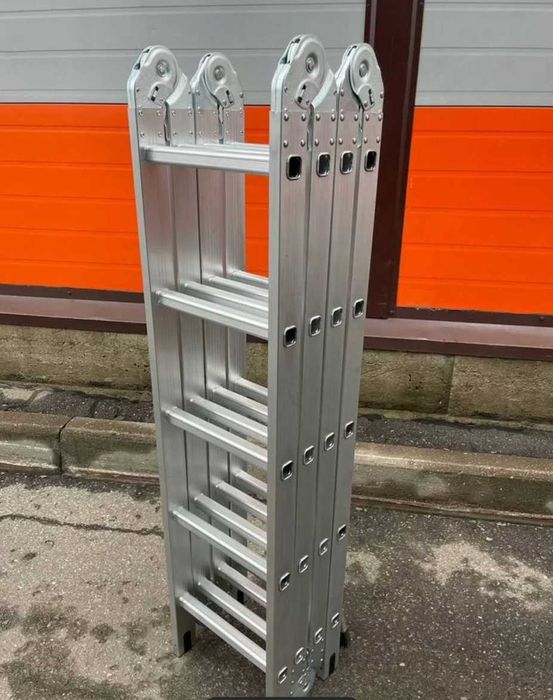 Лестница стремянка алюминиевая секционная трансформер ОПЛАТА ЧАСТЯМИ