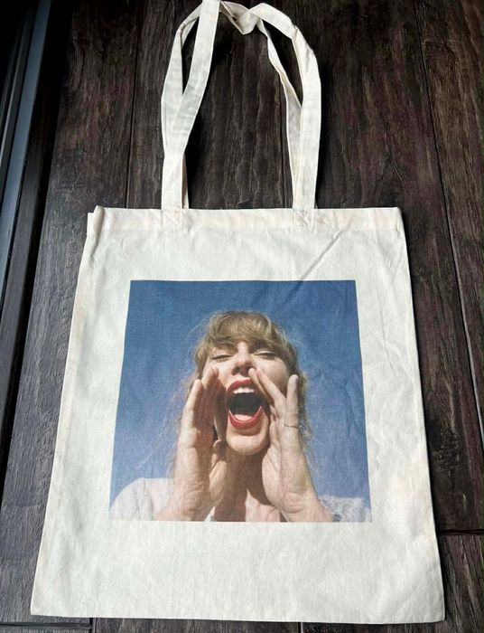 Torba bawełniana torebka tote bag cotton bawełna taylor swift