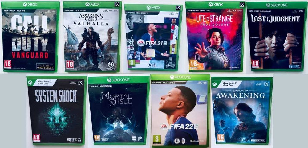 Диски XBOX Series X / XBOX One, XBOX Series X, XBOX One, XBOX One / XBOX 360