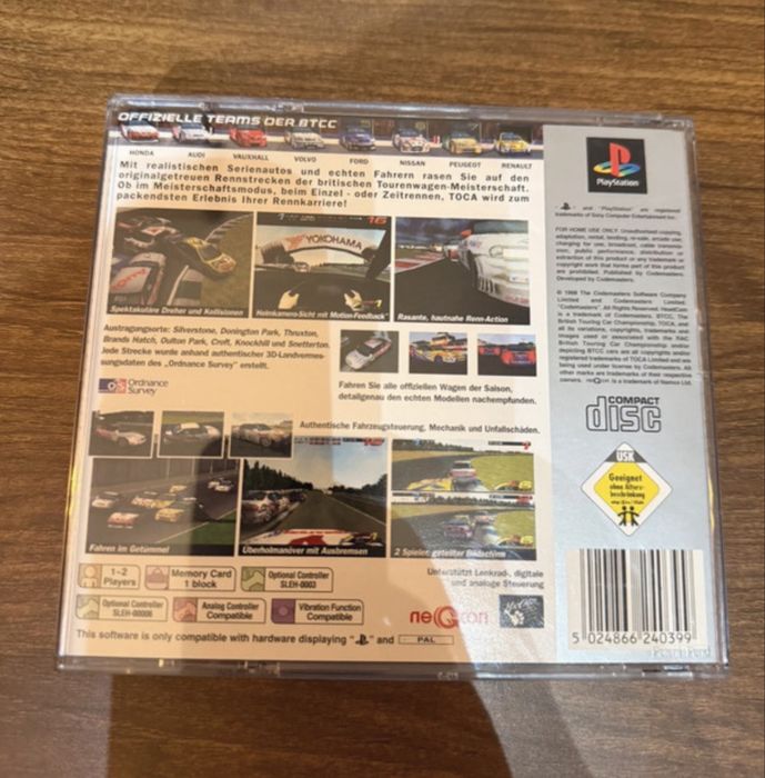 Toca touring cars PlayStation 1