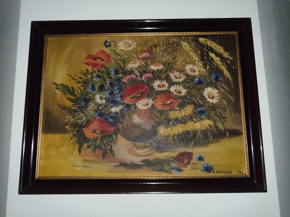 Obraz 84x64cm A.Olszewska 1987