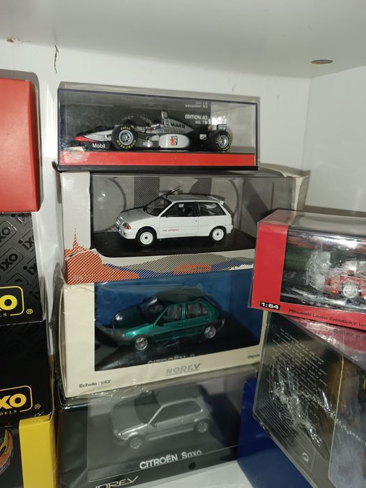 Miniaturas 1/43 de Coleção – Ayrton Senna, Retro Mobile, Norev (Raros)