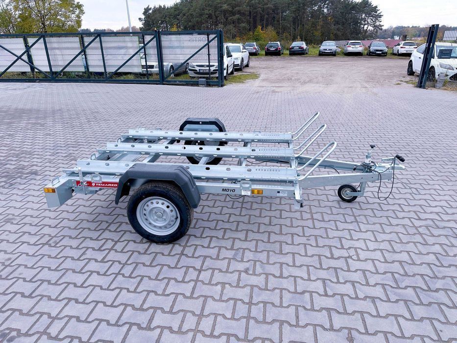 TEMARED MOTO 3 Premium DMC 750 kg na 3 motocykle bez podłogi