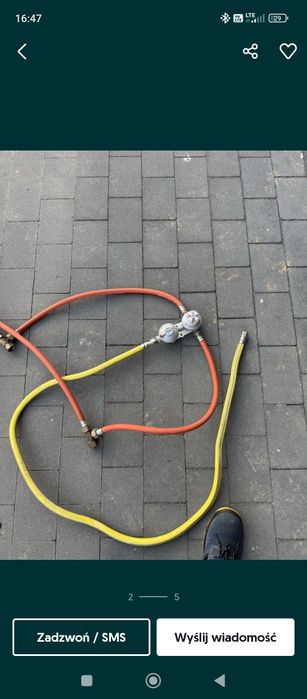Reduktor propan butan na 4 butle