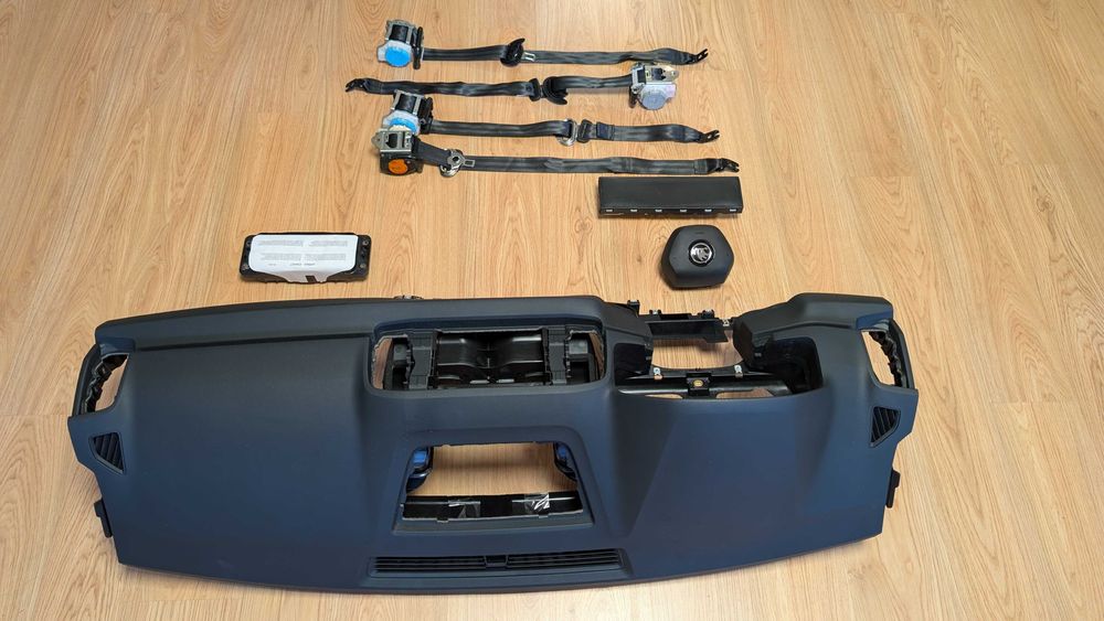 Conjunto Kit Airbags Tablier Skoda Karoq