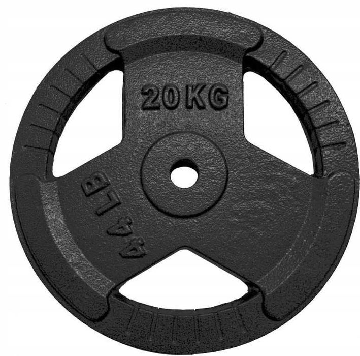 Obciążenie Żeliwne 20kg 28mm talerz żeliwny kierownica