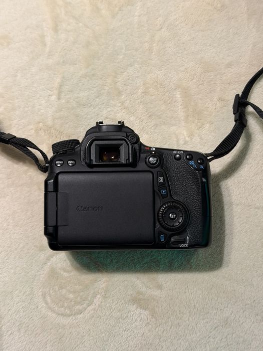 Canon EOS 70D com acessórios