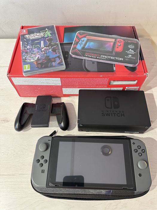 Nintendo Switch V2 + Pokémon Legends + Akcesoria | Zestaw gotowy do gry