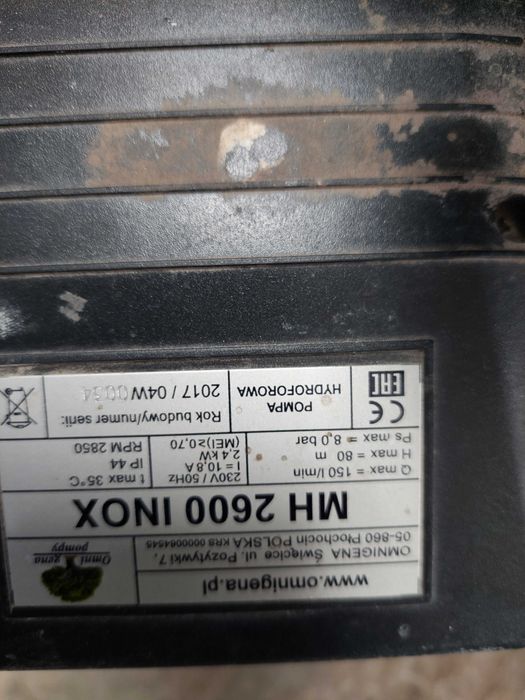 Sprzedam zestaw hydroforowy 300l.