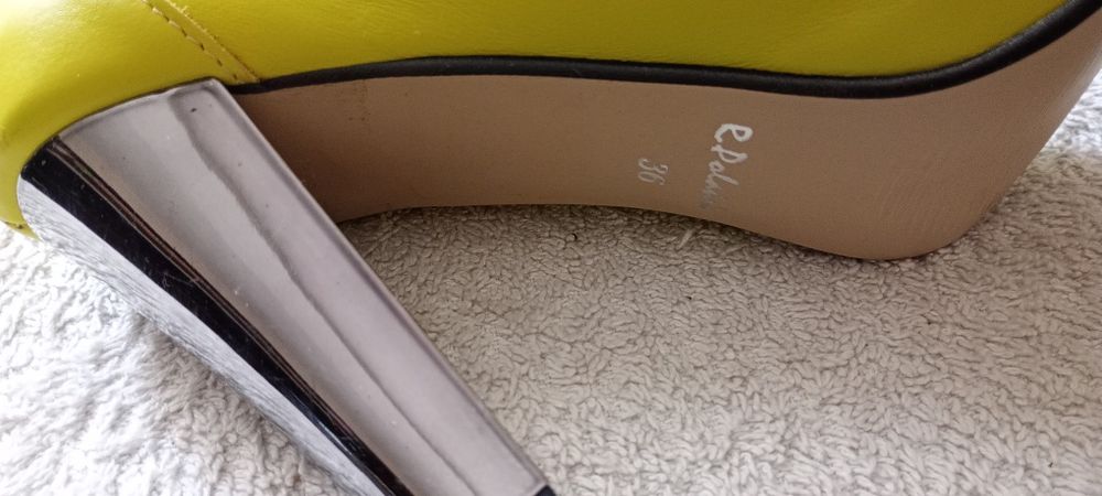 Botki Polański limonka