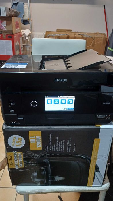 EPSON XP-7100 Urządzenie Drukarka 3w1 WiFi Dupleks ADF druk na płytach