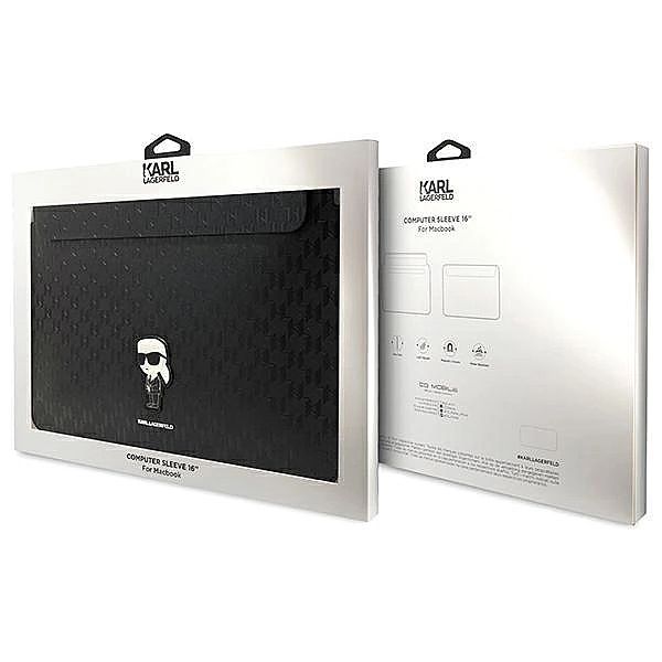 Pokrowiec Karl Lagerfeld Saffiano Monogram Ikonik na laptopa 16" - cza