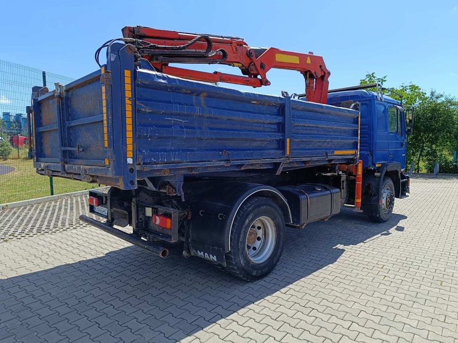 Man самоскид маніпулятор