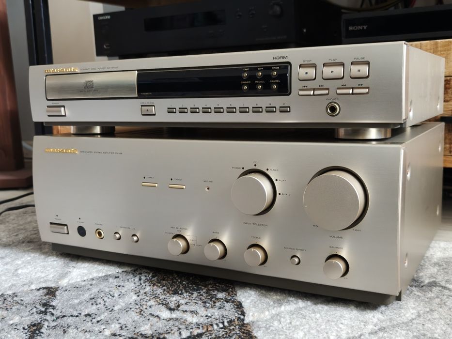 Wzmacniacz Marantz PM-68 + Pilot Trzy Lipy • OLX.pl