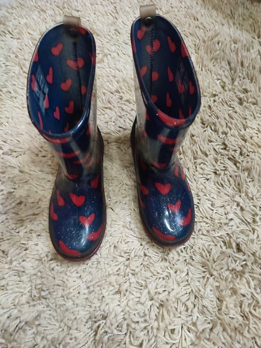 Резиновые сапожки с подсветкой