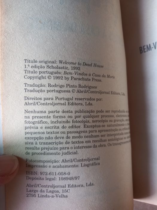 Arrepios, N⁰ 1, Bem-vindos à Casa da Morte