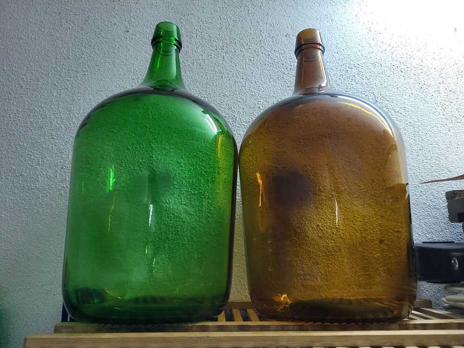 Garrafões de Vidro Par