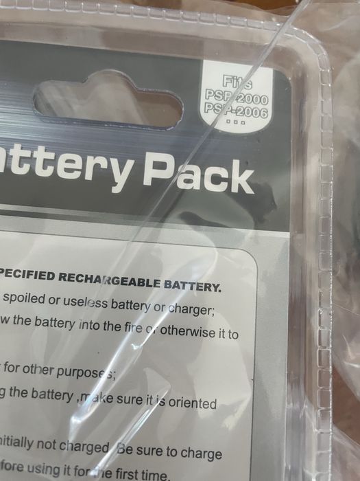 Bateria e/ou carregar psp 2000/3000