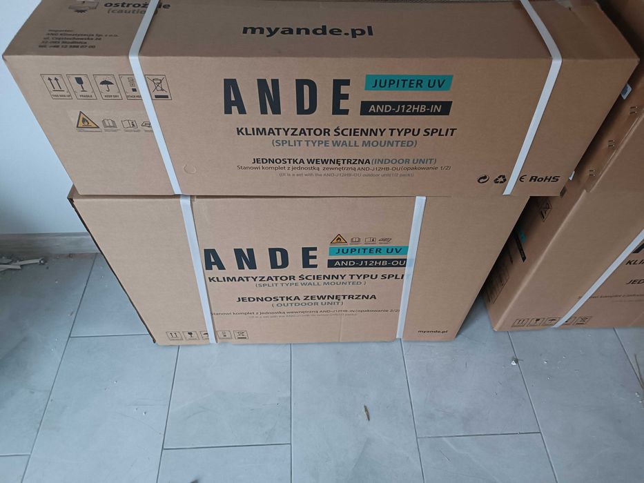 Klimatyzator ANDE JUPITER UV AND-J18HB  5kW  5lat gwarancji