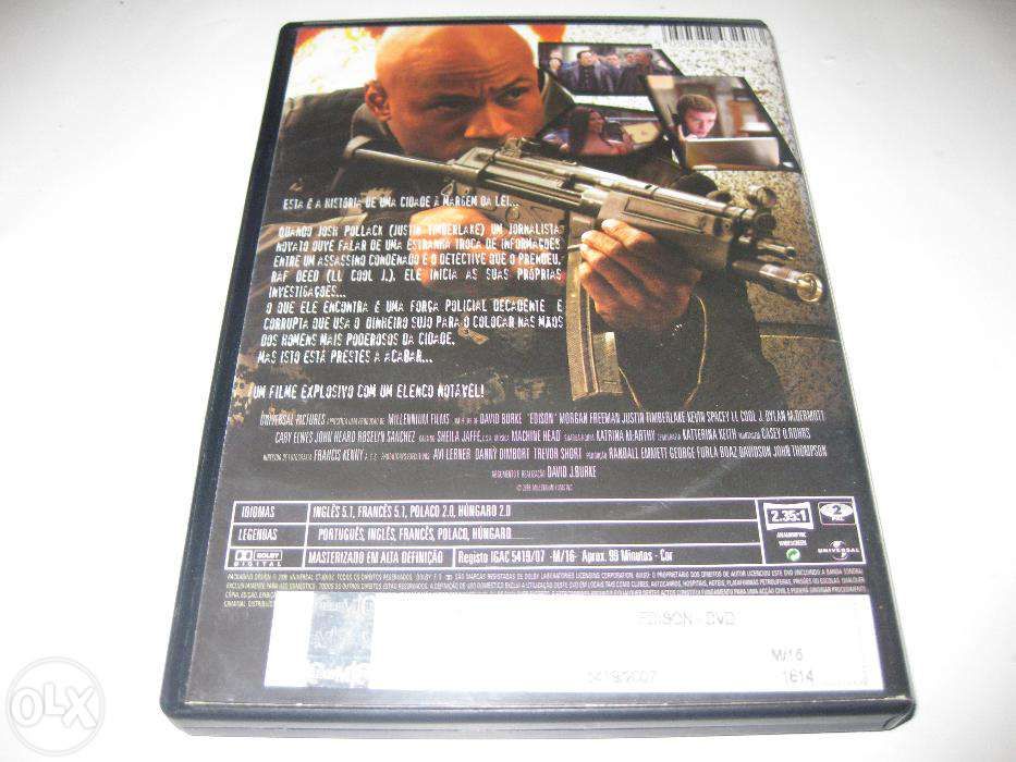 DVD "Edison" starring Morgan Freeman64297958721921121