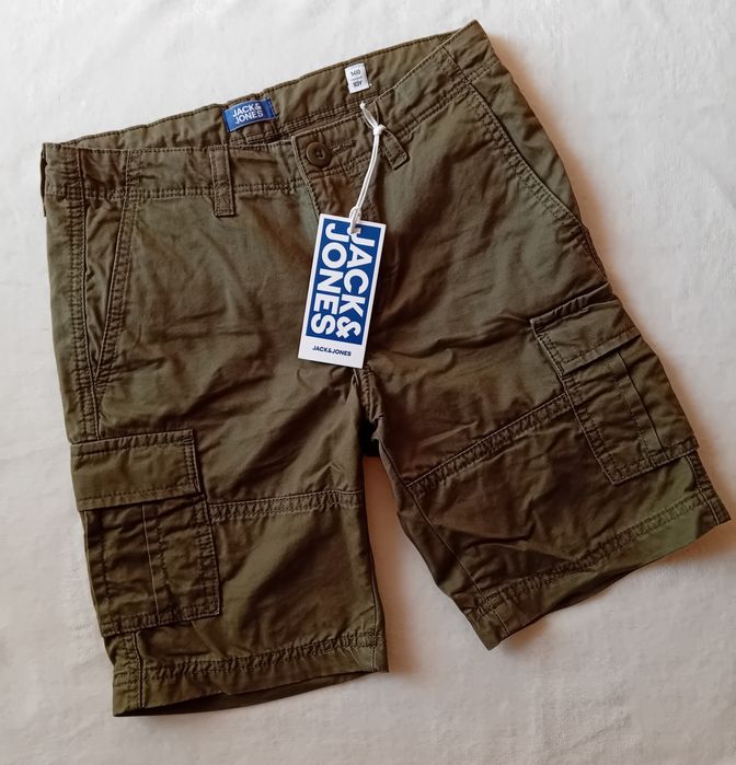 Spodenki, shorty Jack&Jones khaki,oliwka