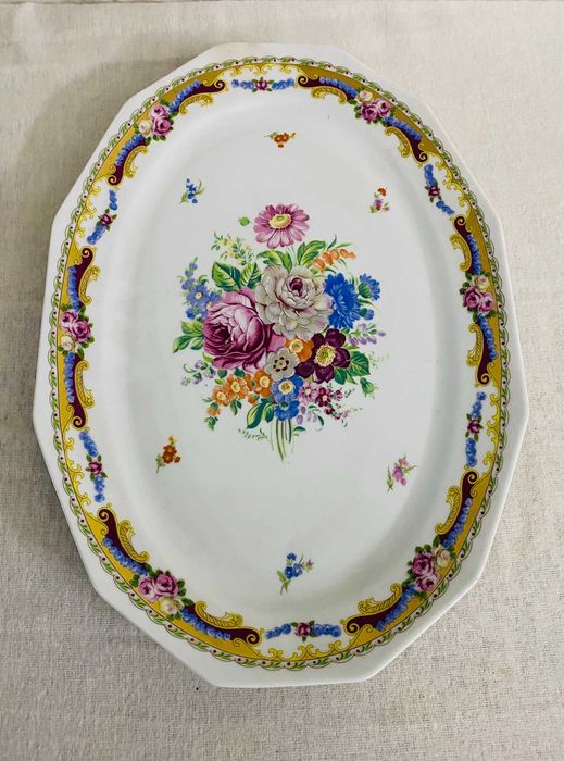 Terrina Monumental + Travessa Gigante Limoges DEPOS – Kit 4