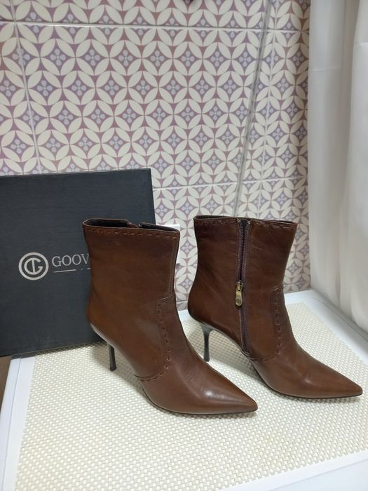 Ботильоны /полусапожки/ жен натуральная кожа.Самовывоз Киев