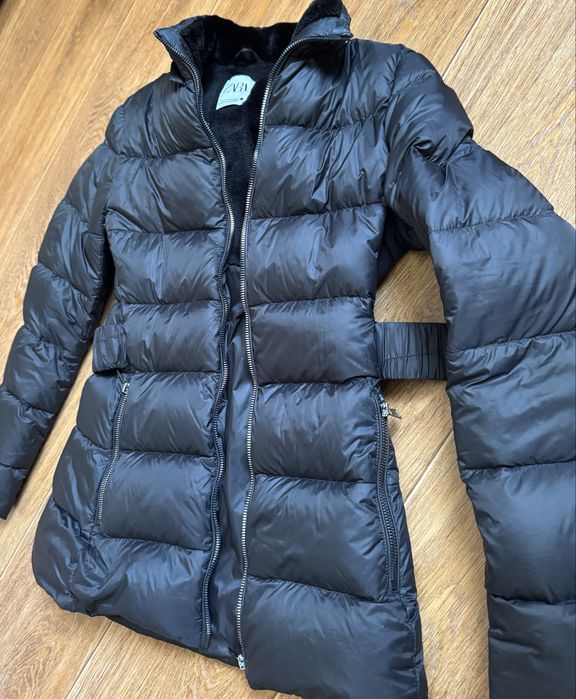 Куртка чорна жіноча  Zara xs
