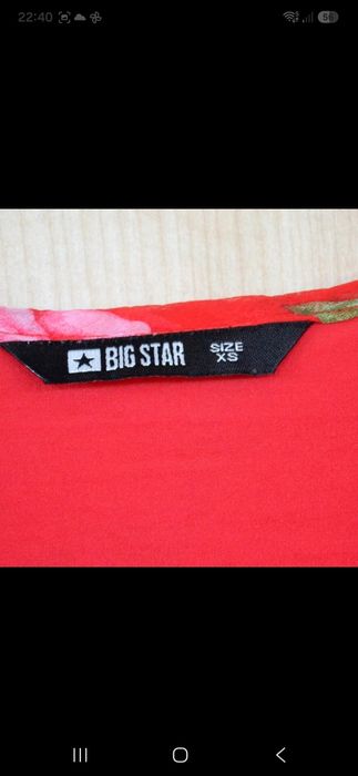 Sukienka midi w róże Big Star 34