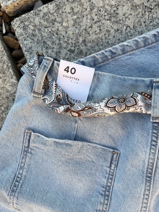 Nowe z metką jeasny culottes reserved 40 rozmiar