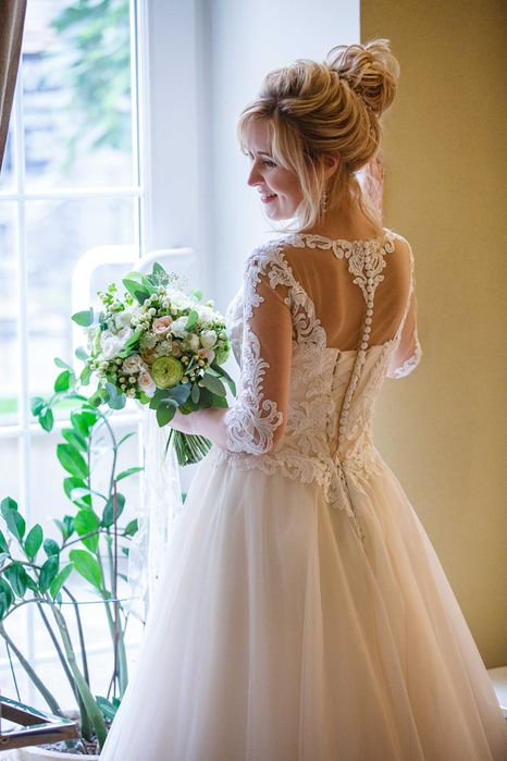 очень красивое свадебное платье