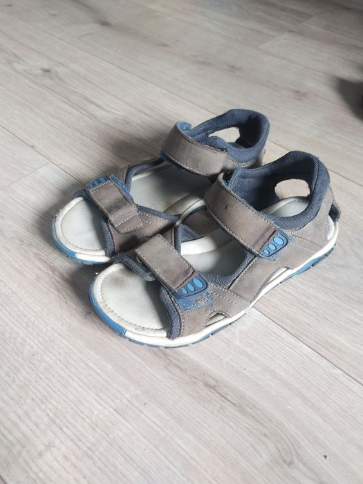 Szare sandały chłopięce Lasocki 32