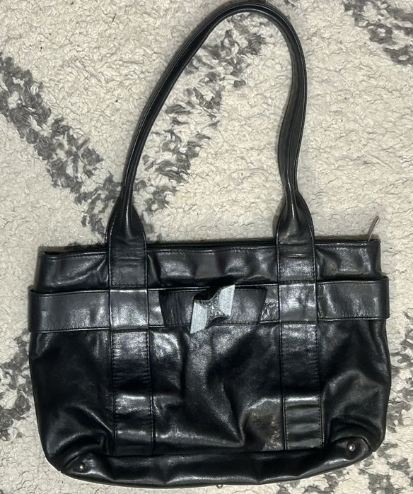 Piękna klasyczna torebka  skora licowa firmy Gino Rossi stan bdb