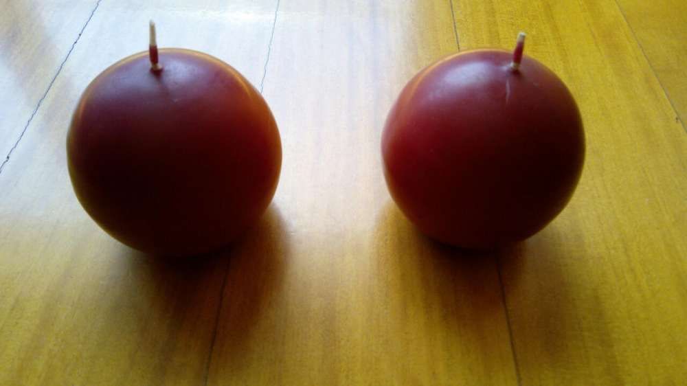 2 velas espaco casa com portes incluidos