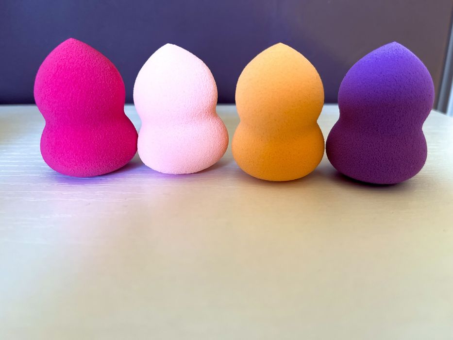 4 sztuki makeup sponge Beauty blender  gąbka o makijażu gąbeczka gąbki