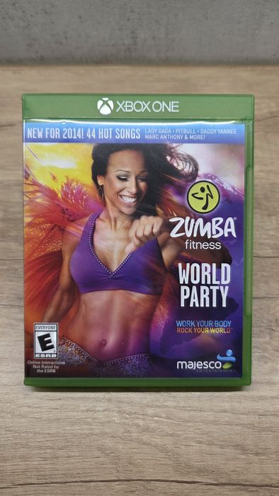 Microsoft Xbox Kinect + gra Zumba Fitness World Party