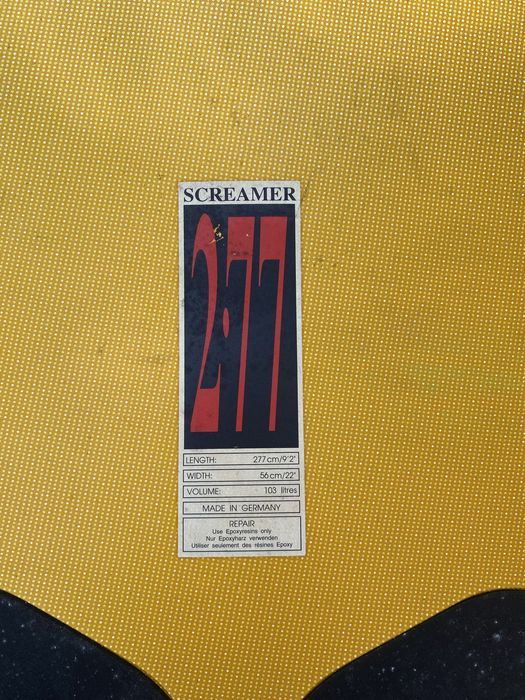 Prancha Windsurf Mistral Screamer 103l