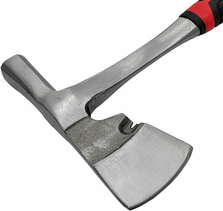 Siekiera Młotek 2w1 Kuty Hartowany MONOBLOCK Siekiero-Młot Siekierka