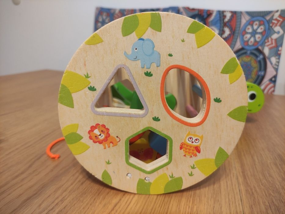 Drewniany żółw. Sorter.