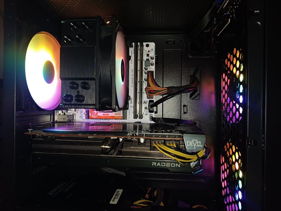 ТОП! Ігровий комп'ютер  Ryzen 5 3600, ddr4 16gb(2x8), RX 6600 XT 8gb