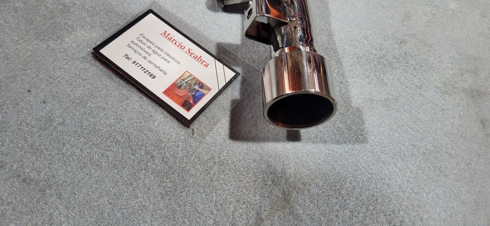 Tubo de refrigeração de água MG Rover em  aço inoxidável