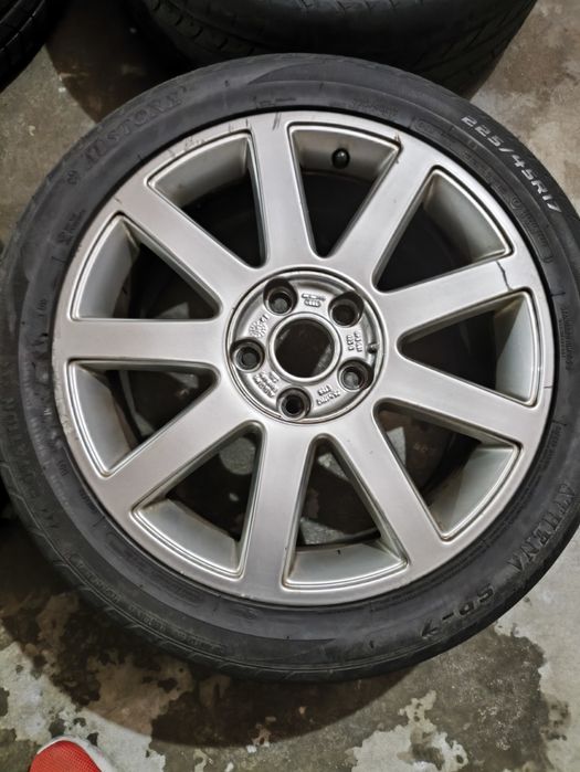 Jantes SLine 17 5x112 com pneus
