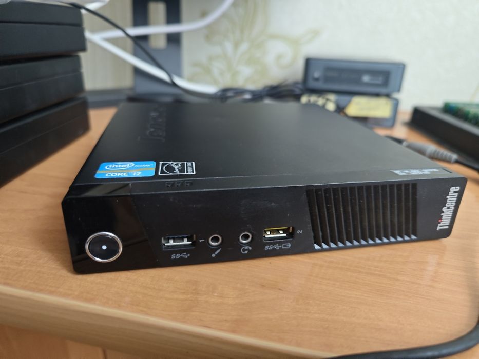 Неттоп Lenovo ThinkCentre USFF (i7 4765T, 8Gb RAM, 512Gb SSD) МиниПК