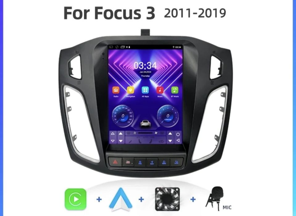 ‼️ Ford Focus 3 MK3, 2 MK2 ‼️ Android магнітола 8 ядер 8/128 Carplay