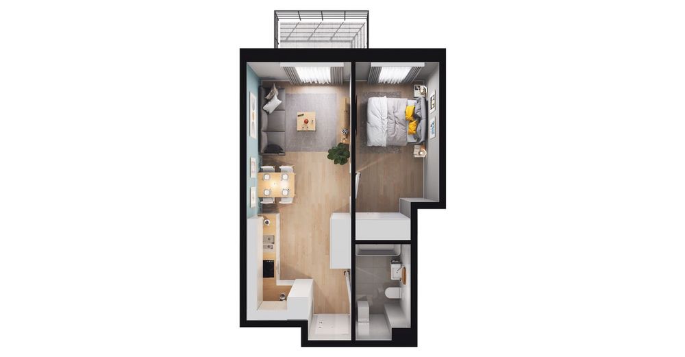 5-pokojowe mieszkanie 137m2 + balkon