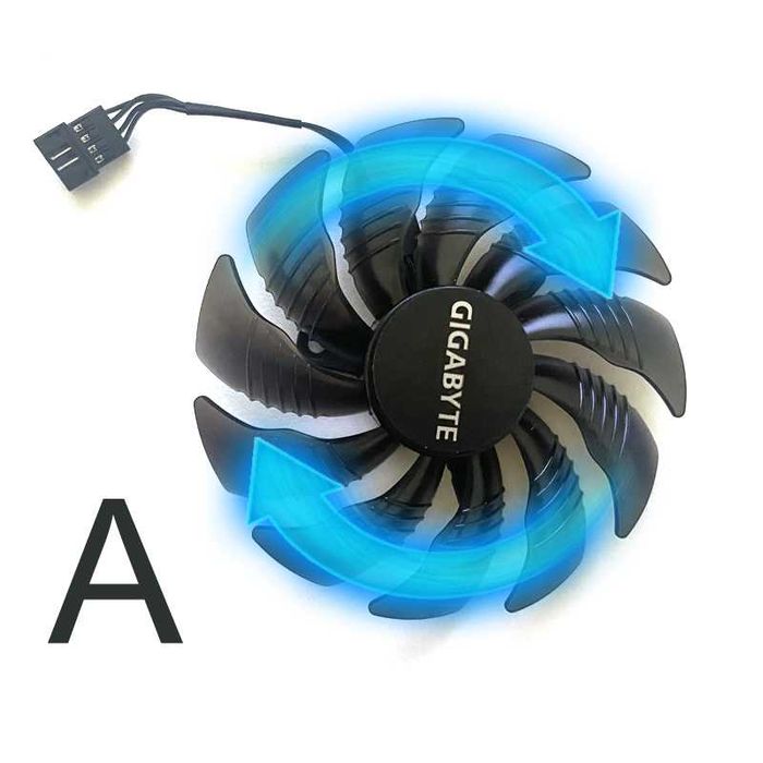Ventilador de refrigeração  Para Gigabyte RTX2070 RTX 2060 Super 2070 Força Eólica GTX1660Ti GTX1650 GPU FANS