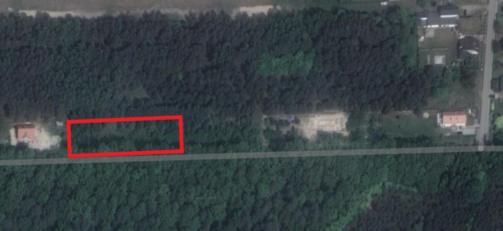 Działka pod lasem-możliwość zabudowy
