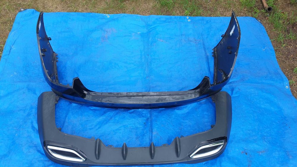 Бампер передний с разборки шрота Mercedes CLA C118 W118 кузовщина б/у