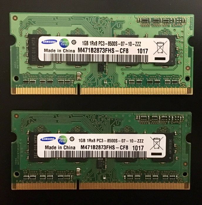 DDR3 2x1GB 1066MHz64409385094786120